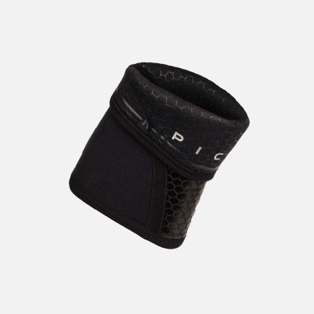 Paire Genouillères Noires Hex Tech 7 mm  0.2 | PICSIL — Noir · Taille S