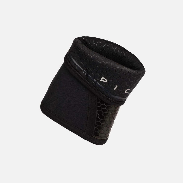 Paire Genouillères Noires Hex Tech 7 mm  0.2 | PICSIL — Noir · Taille S