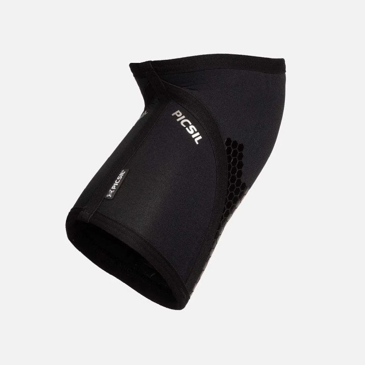 Paire Genouillères Noires Hex Tech 7 mm  0.2 | PICSIL — Noir · Taille S