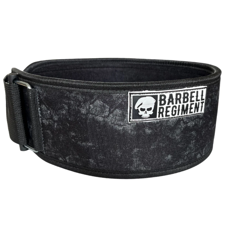 Ceinture haltérophilie noire The Smoke - Barbell Regiment — Blanc · Taille XXS