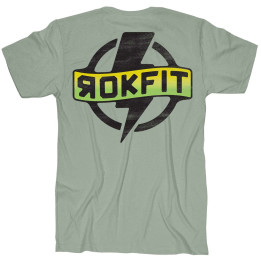 T-Shirt Homme vert THUNDER STRUCK| ROKFIT — Vert · Taille S