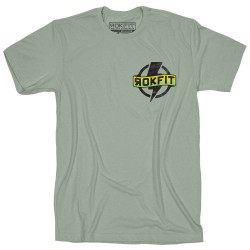T-Shirt Homme vert THUNDER STRUCK| ROKFIT — Vert · Taille S