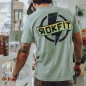 T-Shirt Homme vert THUNDER STRUCK| ROKFIT — Vert · Taille S