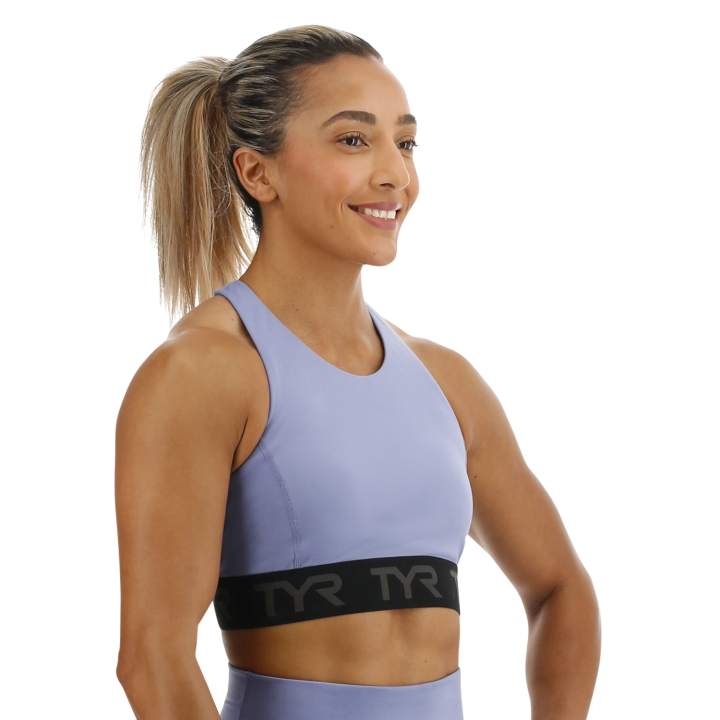 Brassière sport KINETIC(TM) MOD RACER violette 986 Blue Ice|TYR — Violet · Taille XS