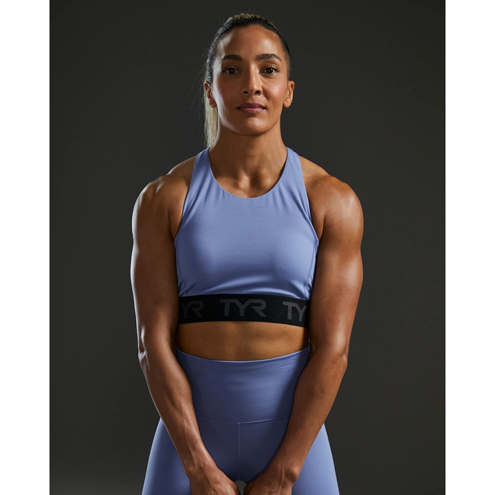 Brassière sport KINETIC(TM) MOD RACER violette 986 Blue Ice|TYR — Violet · Taille XS