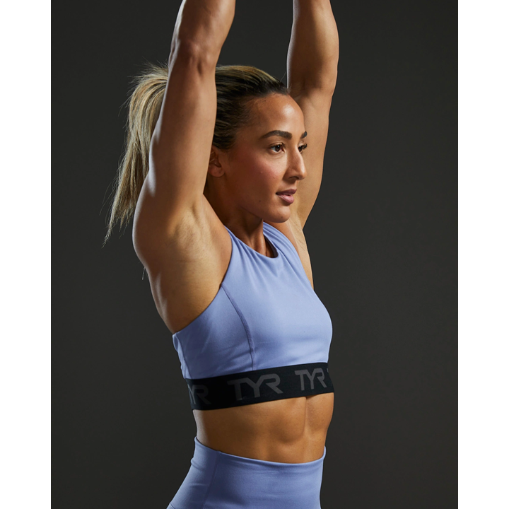 Brassière sport KINETIC(TM) MOD RACER violette 986 Blue Ice|TYR — Violet · Taille XS
