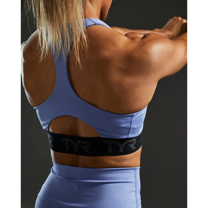 Brassière sport KINETIC(TM) MOD RACER violette 986 Blue Ice|TYR — Violet · Taille XS
