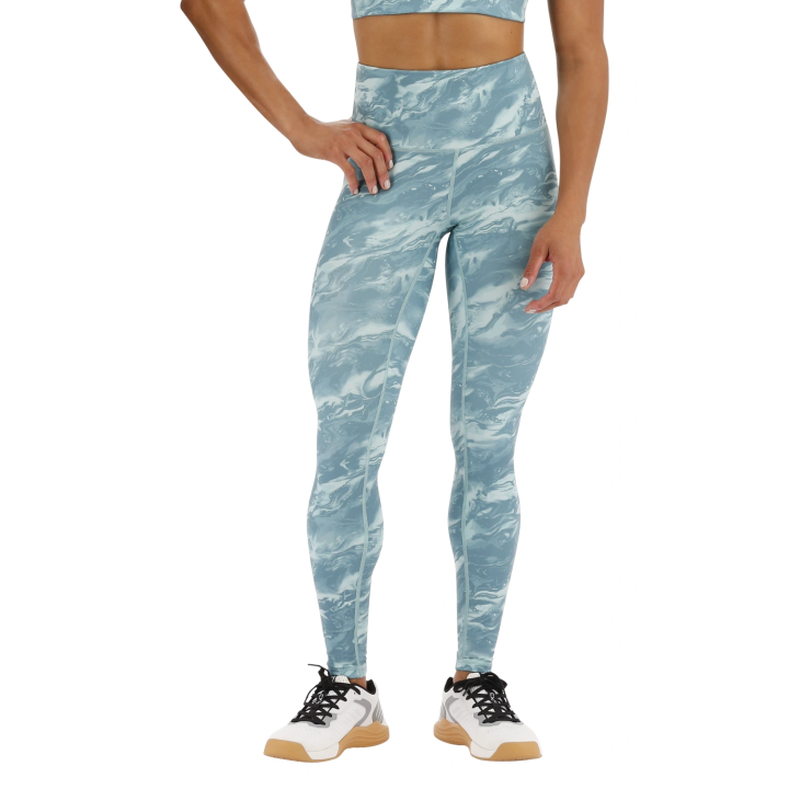 Legging Femme taille haute KINETIC(TM) vert AQUEOUS | TYR — Vert · Taille S