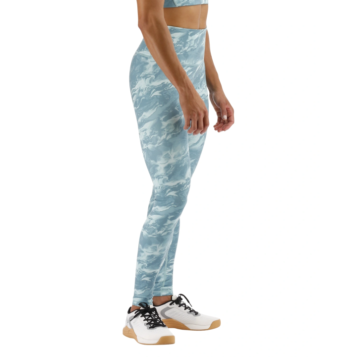 Legging Femme taille haute KINETIC(TM) vert AQUEOUS | TYR — Vert · Taille L