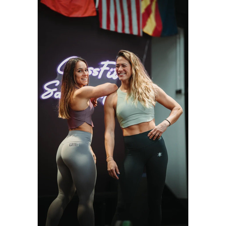 Brassière sport CHEST TANK - DONNA rose| BARBELL REGIMENT — Rose · Taille S