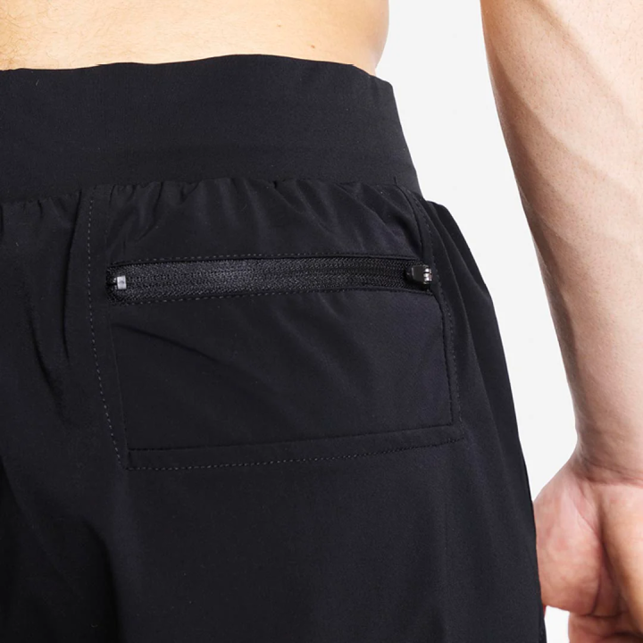 Short doublé legging COMPRESSION 2 en 1 noir | PICSIL — Noir · Taille XL