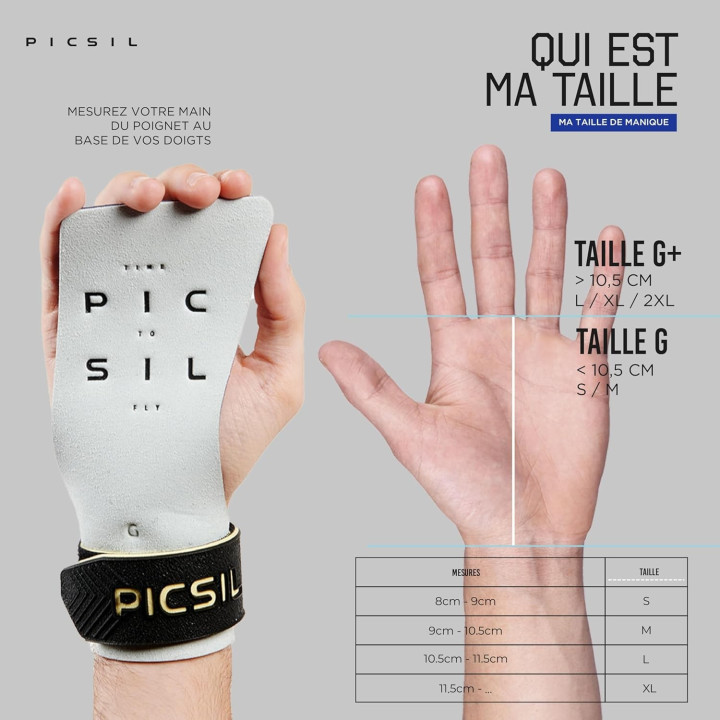 Maniques sans trous CONDOR Roses et bleues | PICSIL — Multicolor · Taille G+ (M / L / XL / XXL)
