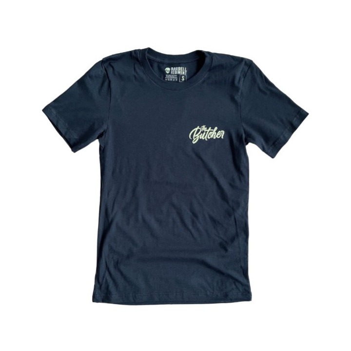 T-Shirt noir THE BUTCHER | BARBELL REGIMENT — Noir · Taille XS