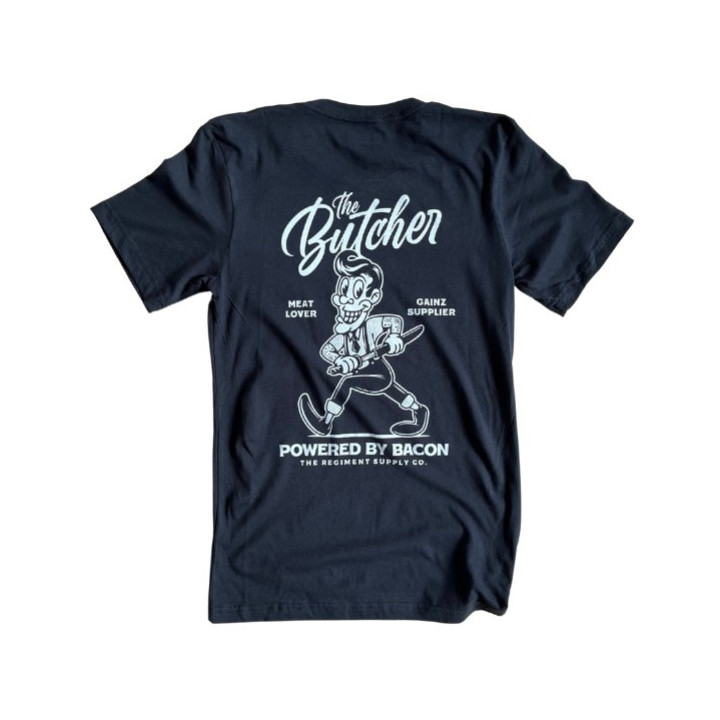 T-Shirt noir THE BUTCHER | BARBELL REGIMENT — Noir · Taille S
