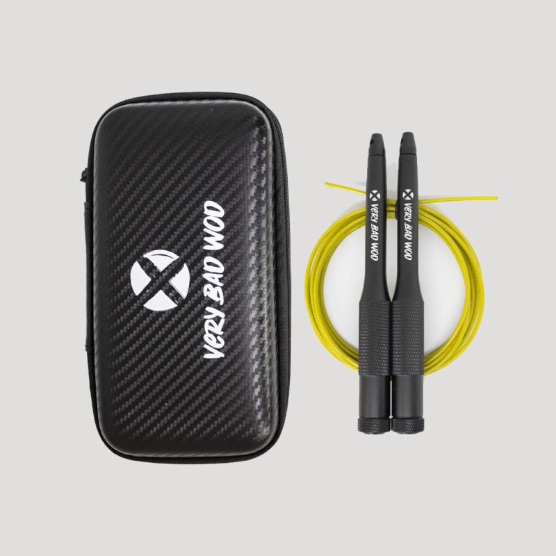 Corde à sauter VELOCITY 2.0 Jaune| VERY BAD WOD