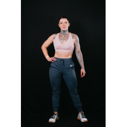 Jogger pant taille haute Femme THE FLEXY Midnight Blue | VERY BAD WOD — Bleu · Taille L