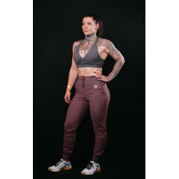 Jogger pant taille haute Femme THE FLEXY Purple Plum | VERY BAD WOD — Violet · Taille M