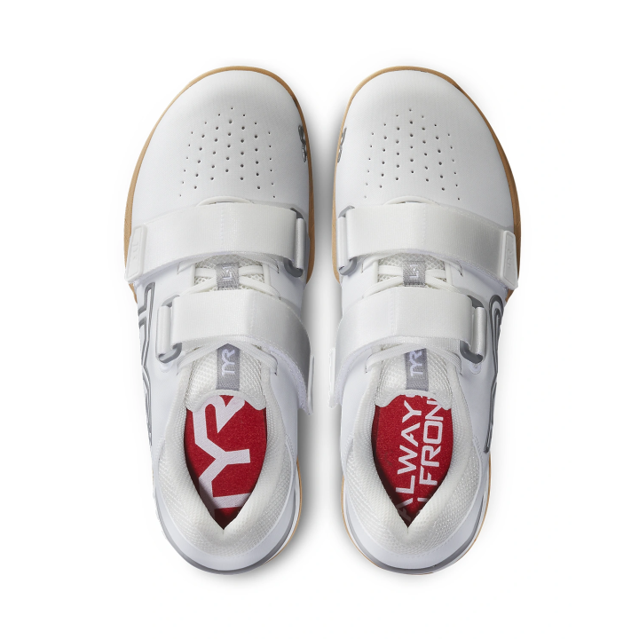 Chaussures Haltérophilie LIFTER L-1 543 White/Gum | TYR — Blanc / Gomme · Taille 36 2/3 EU - 22.5 cm