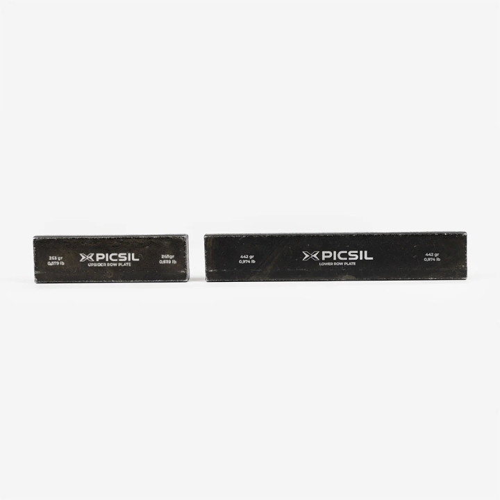 Pack de 22 plaques de lestage pour gilet INGOT | PICSIL — Noir · Taille TU