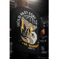 Crop oversize Tee HOLD FAST STAY TRUE noir | BARBELL REGIMENT — Noir · Taille XL
