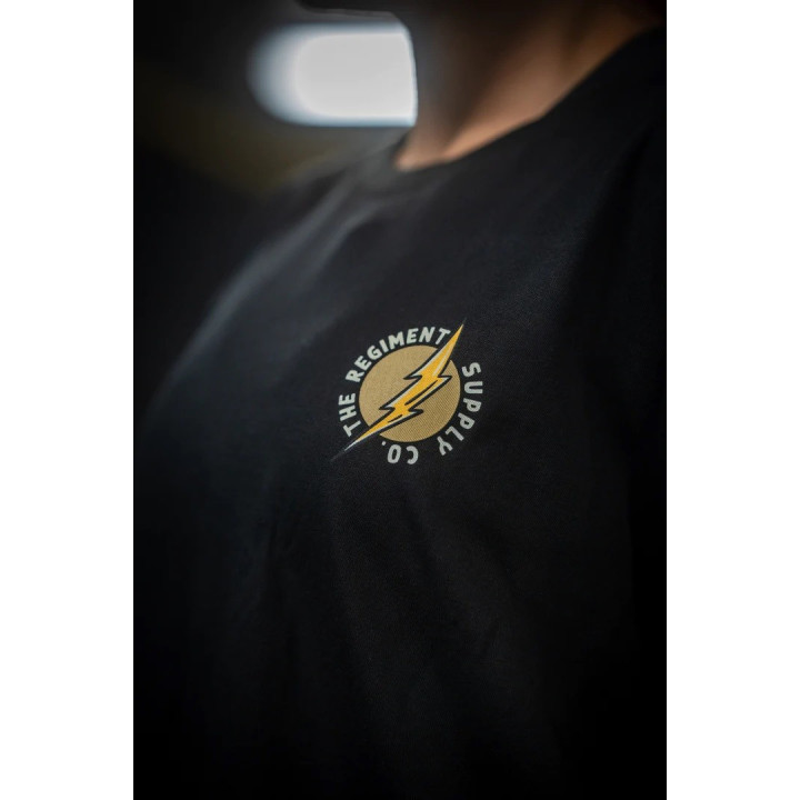 Crop oversize Tee HOLD FAST STAY TRUE noir | BARBELL REGIMENT — Noir · Taille XL