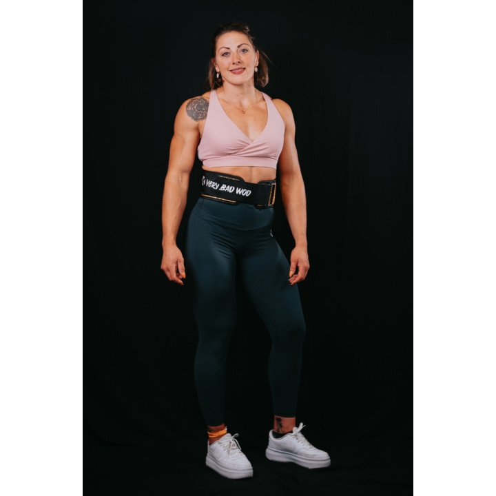 Ceinture d'haltérophilie dorée SUNSHINE | VERY BAD WOD — Or · Taille XXS