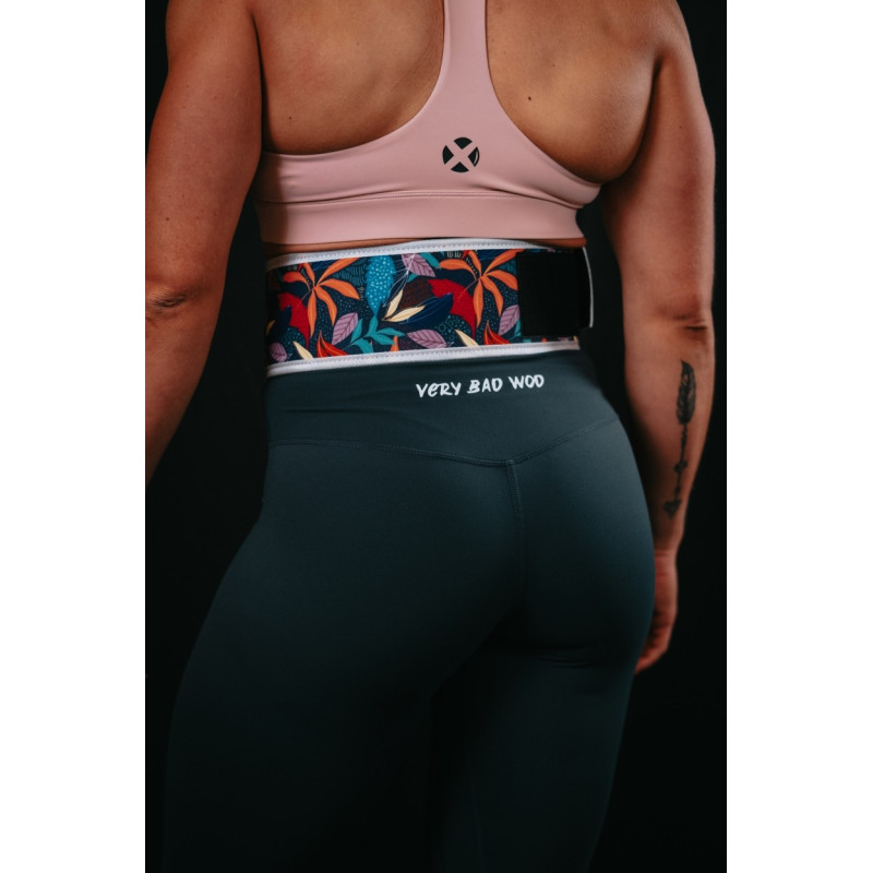 Ceinture d'haltérophilie multicolore TROPICAL | VERY BAD WOD — Multicolor · Taille XXS