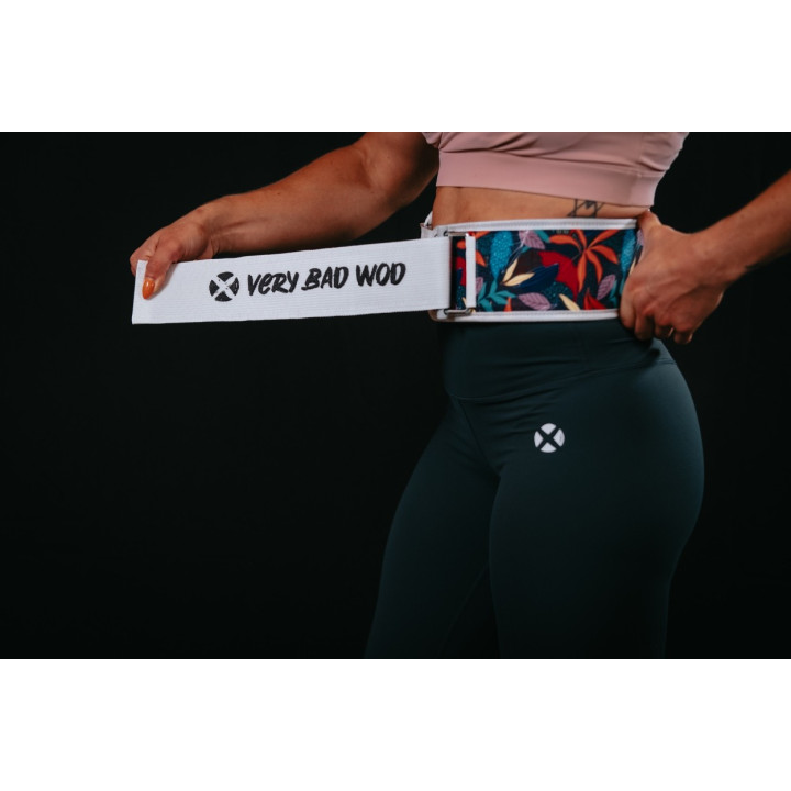 Ceinture d'haltérophilie multicolore TROPICAL | VERY BAD WOD — Multicolor · Taille XXS