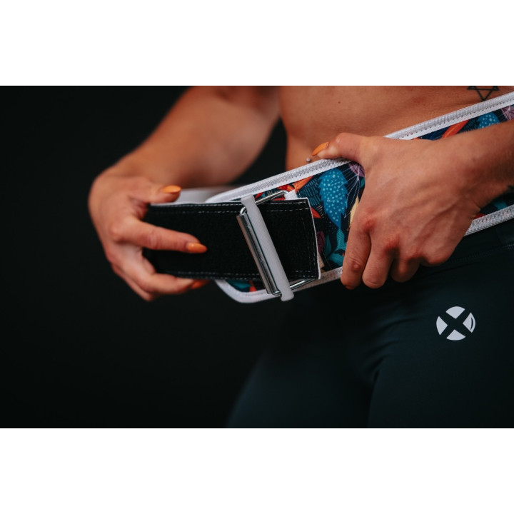 Ceinture d'haltérophilie multicolore TROPICAL | VERY BAD WOD — Multicolor · Taille XS