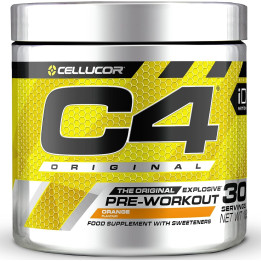 C4 Original Orange - Pré workout Cellucor 30 doses — ORANGE · Taille 198 Gr / 30 Doses