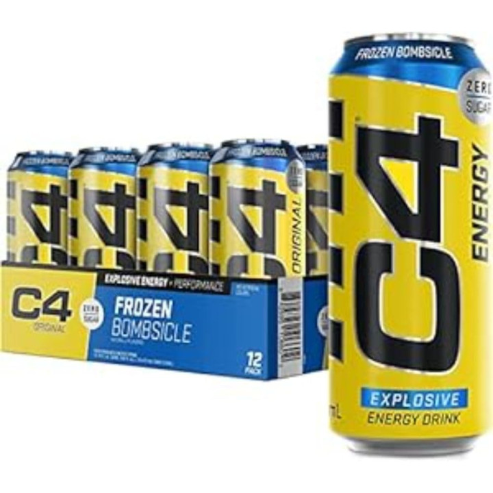 Cellucor C4 Performance Energy - Pack 12x500ml Frozen Bombsicle — Frozen Bombsicle · Taille Pack de 12 Canettes