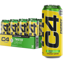 Cellucor C4 Performance Energy - Twistade Limade x12 — Twisted Limade · Taille Pack de 12 Canettes