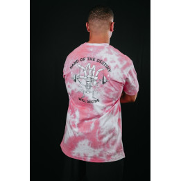 T-Shirt oversize unisexe rose TIE DYE HAND OF DESTINY | VERY BAD WOD — Rose · Taille L