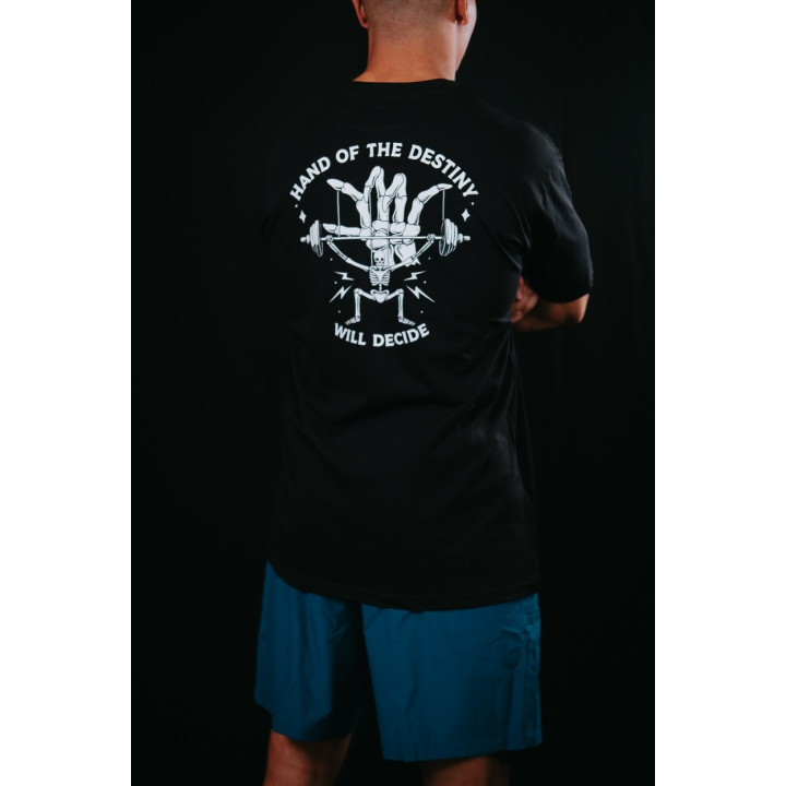 T-Shirt oversize unisexe noir HAND OF DESTINY | VERY BAD WOD — Noir · Taille S