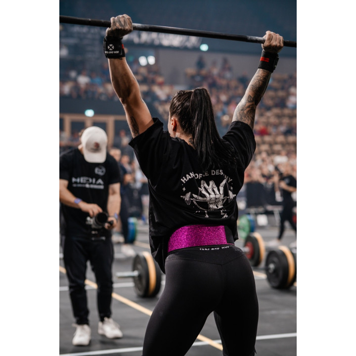 T-Shirt oversize unisexe noir HAND OF DESTINY | VERY BAD WOD — Noir · Taille S