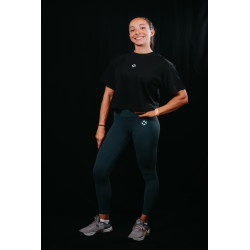 Crop top oversize noir TRAIN HARD STAY COOL | VERY BAD WOD — Noir · Taille TU