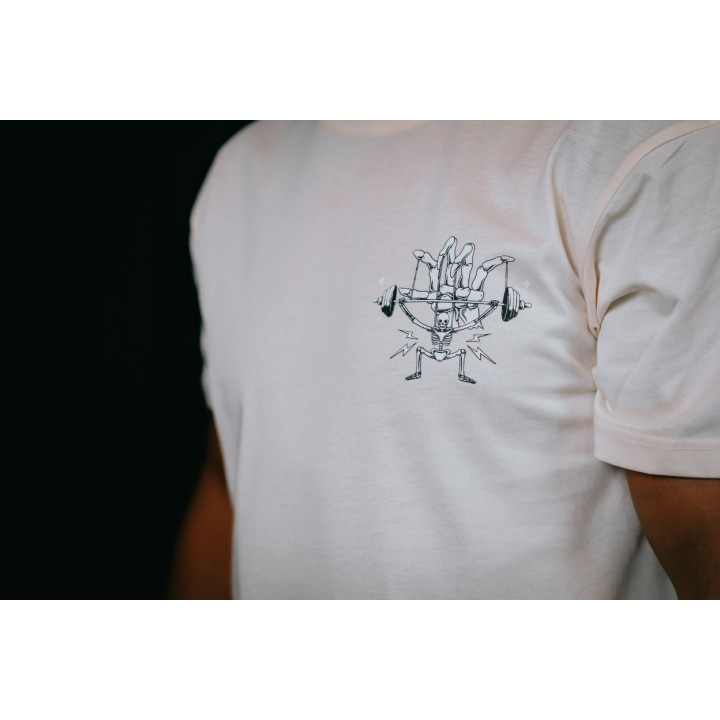 T-Shirt unisexe blanc ivoire HAND OF DESTINY | VERY BAD WOD — Blanc ivoire · Taille S