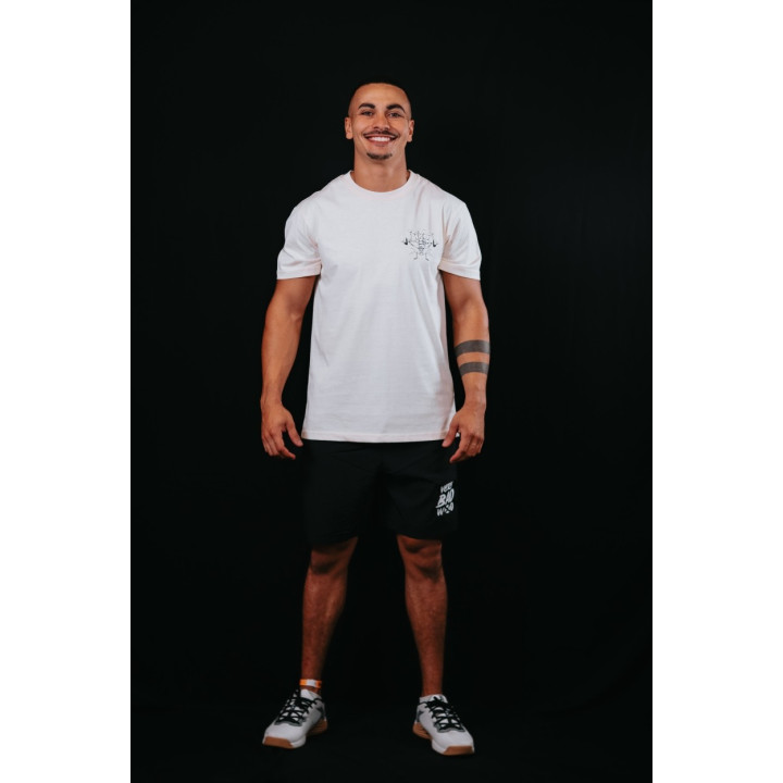 T-Shirt unisexe blanc ivoire HAND OF DESTINY | VERY BAD WOD — Blanc ivoire · Taille S
