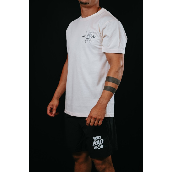 T-Shirt unisexe blanc ivoire HAND OF DESTINY | VERY BAD WOD — Blanc ivoire · Taille S