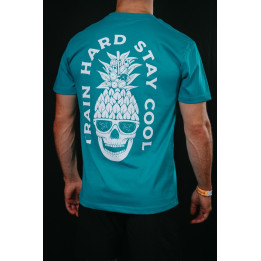 T-Shirt unisexe bleu TRAIN HARD STAY COOL | VERY BAD WOD — Bleu · Taille S