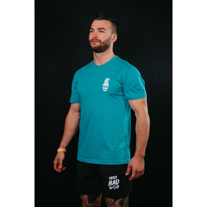 T-Shirt unisexe bleu TRAIN HARD STAY COOL | VERY BAD WOD — Bleu · Taille S