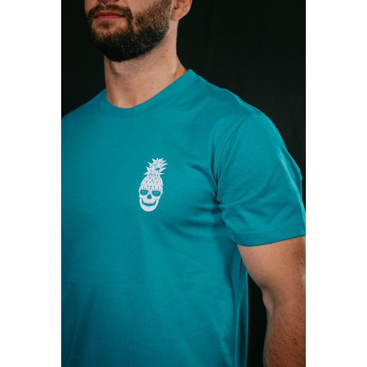 T-Shirt unisexe bleu TRAIN HARD STAY COOL | VERY BAD WOD — Bleu · Taille S