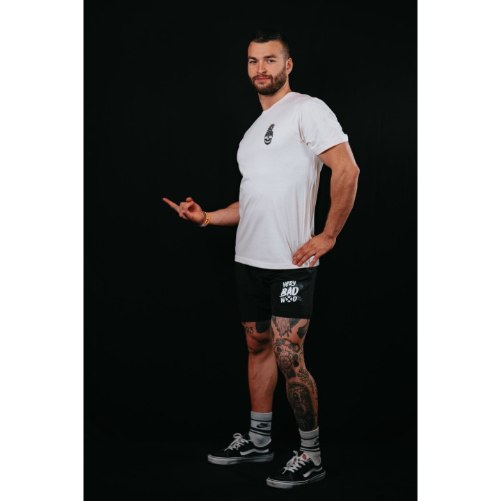 T-Shirt unisexe blanc ivoire TRAIN HARD STAY COOL | VERY BAD WOD — Blanc ivoire · Taille S