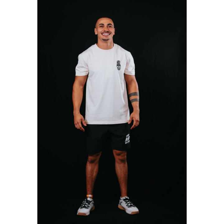 T-Shirt unisexe blanc ivoire TRAIN HARD STAY COOL | VERY BAD WOD — Blanc ivoire · Taille S
