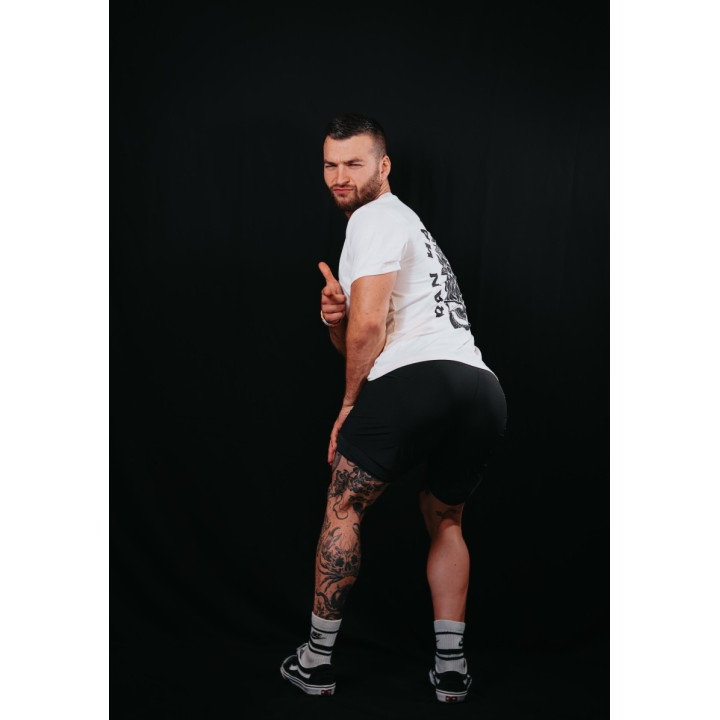 T-Shirt unisexe blanc ivoire TRAIN HARD STAY COOL | VERY BAD WOD — Blanc ivoire · Taille XL