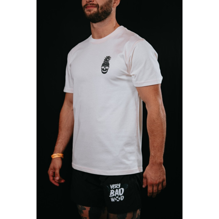 T-Shirt unisexe blanc ivoire TRAIN HARD STAY COOL | VERY BAD WOD — Blanc ivoire · Taille XL