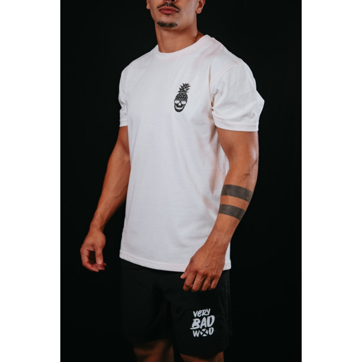 T-Shirt unisexe blanc ivoire TRAIN HARD STAY COOL | VERY BAD WOD — Blanc ivoire · Taille XL