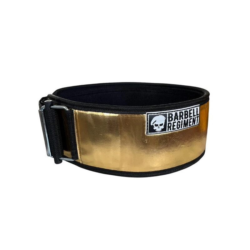 Ceinture haltérophilie Gold Digger or - Barbell Regiment — Or · Taille M