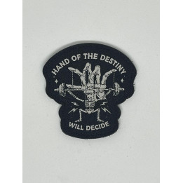 Patch tissage velcro noir HAND OF DESTINY | VERY BAD WOD — Noir · Taille TU
