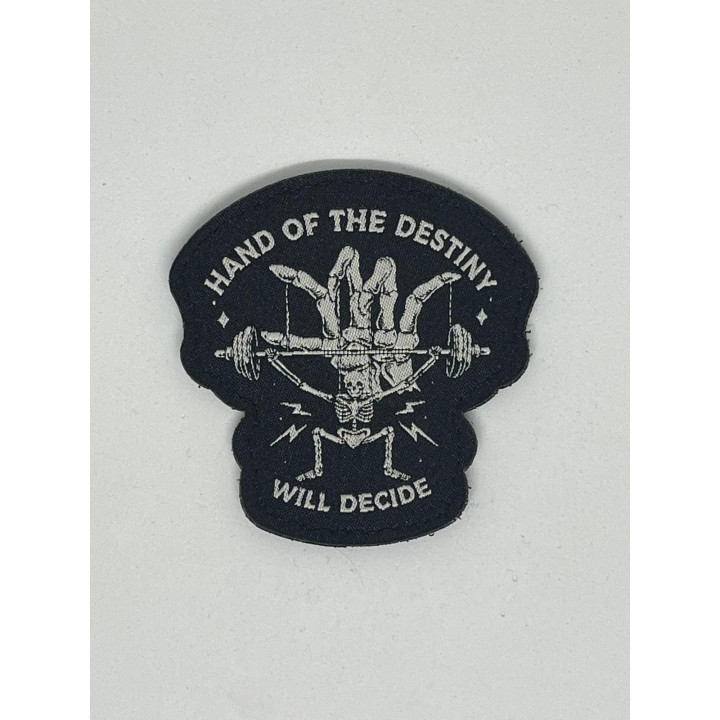 Patch tissage velcro noir HAND OF DESTINY | VERY BAD WOD — Noir · Taille TU